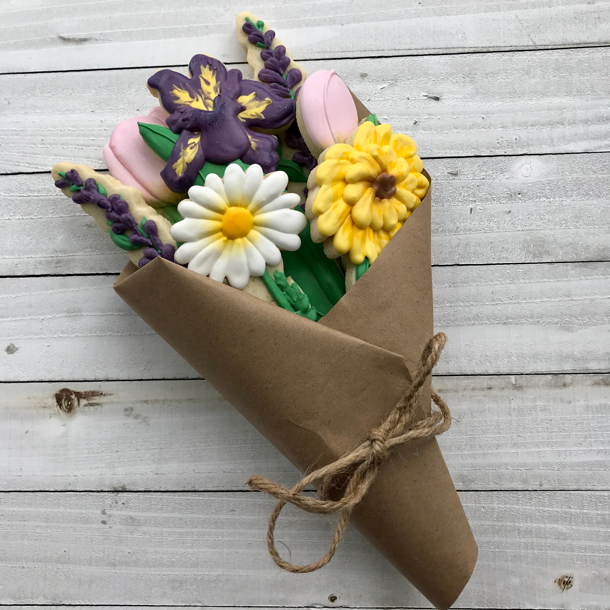 Mother's day cookie sales bouquet